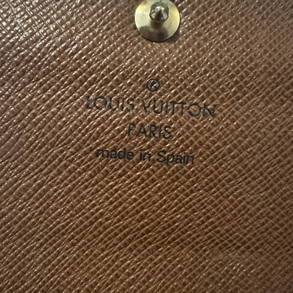 Louis Vuitton Porte Monnaie Monogram Pochette Credit Long Wallet